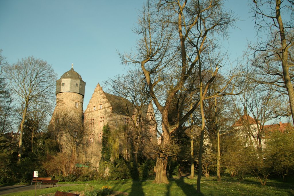 Altes Schloss / Blick v. Bot. Garten !, Гиссен