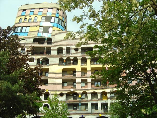 Hundertwasser houses, Darmstadt, Дармштадт