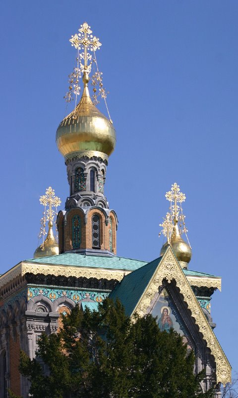 Russische Kapelle (Detail), Дармштадт