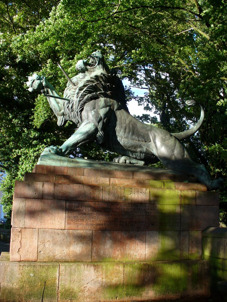 Darmstadt, Löwendenkmal, Дармштадт