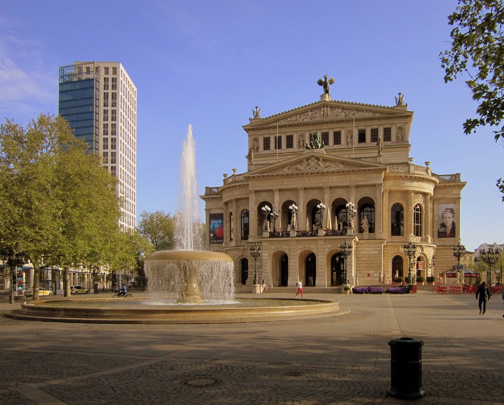 Alte Oper / Old opera - Fankfurt am Main, Франкфурт-на-Майне