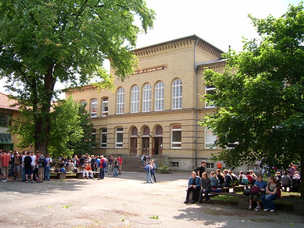 Große Schule, Schulhof, Волфенбуттель