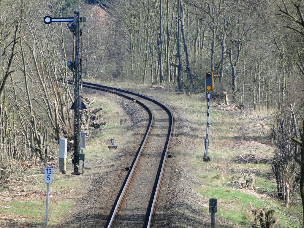 Bahnlinie Richtung Schöppenstedt, Волфенбуттель