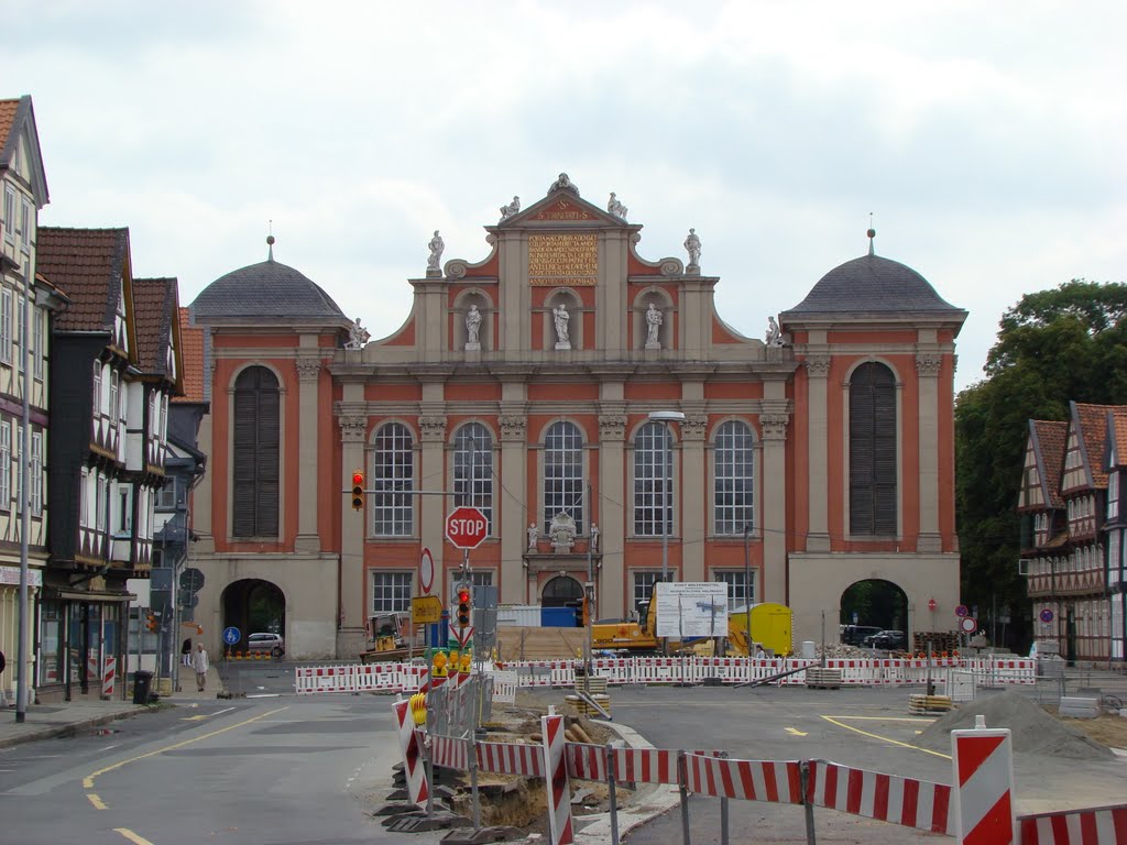 Wolfenbüttel (  St. Trinitatiskirche )  Holzmarkt.  August 2011, Волфенбуттель