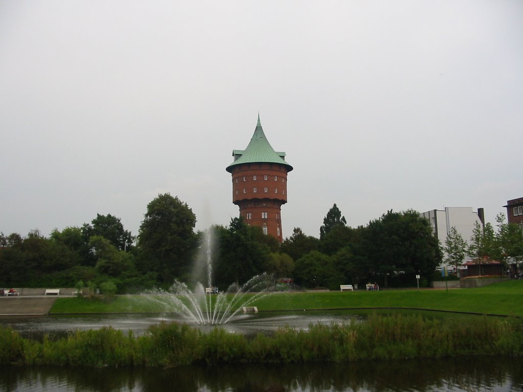 Cuxhaven,Wasserturm von Deichstraße, Куксхавен