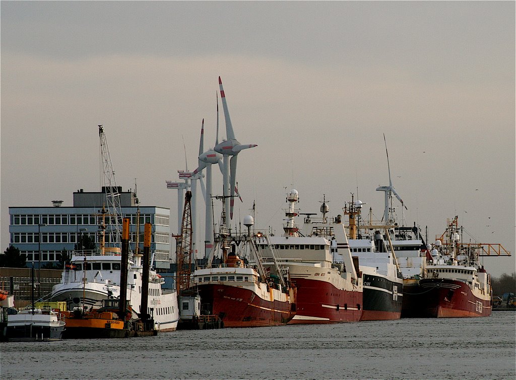 DFFU Flotte im Hafen, Куксхавен