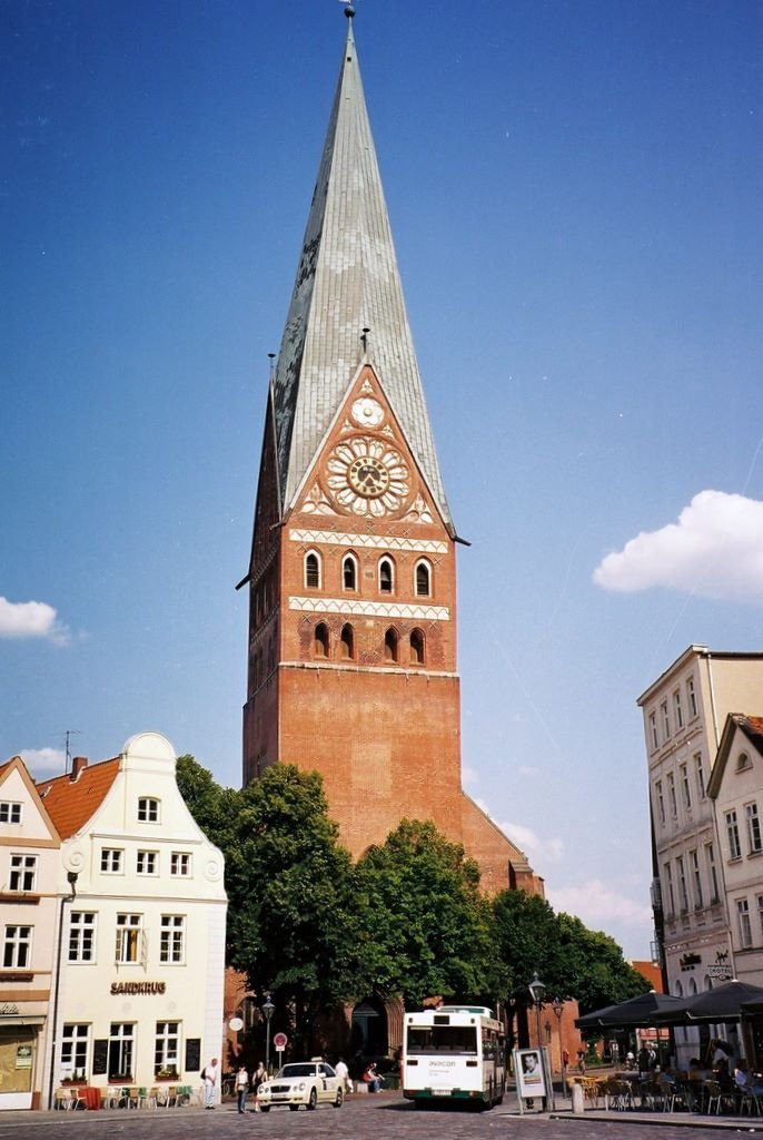 ALEMANIA Iglesia de Johanes, Luneburg, Лунебург