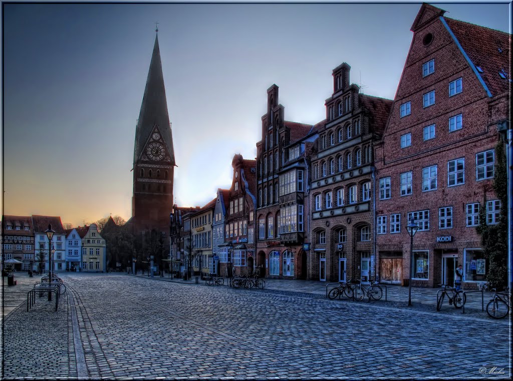 Lüneburg, Am Sande und St. Johanniskirche, Лунебург
