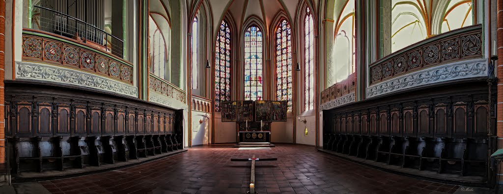 St. Johannis Kirche Lüneburg, built 1289, Лунебург
