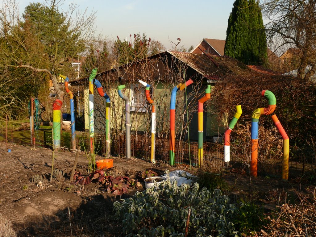 Lüneburg - Schrebergarten am Kreidebergsee - Bringt Farbe in den Garten -, Лунебург