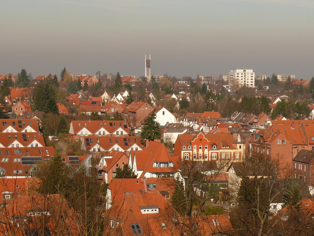 Lüneburg - Blick vom Kalk- zum Kreideberg -, Лунебург