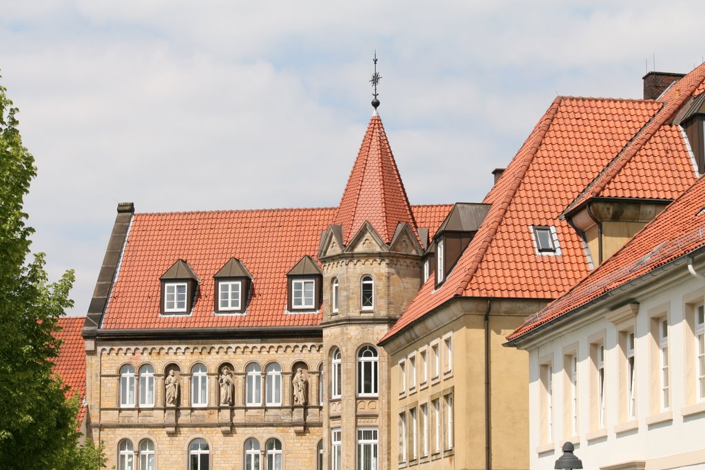 Osnabrück, schöne Architektur, Оснабрюк