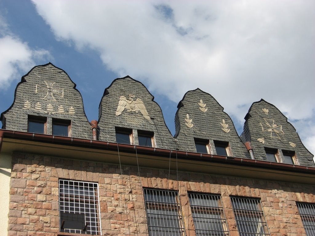Old US Army building in Bad Kreuznach, Бад-Крейцнах