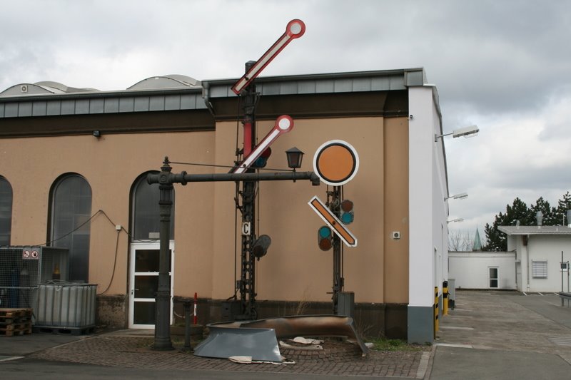 Signal training school at DB Kaiserslautern depot., Кайзерслаутерн