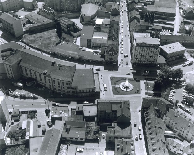 Luftaufnahme aus den 60er Jahren, Кайзерслаутерн