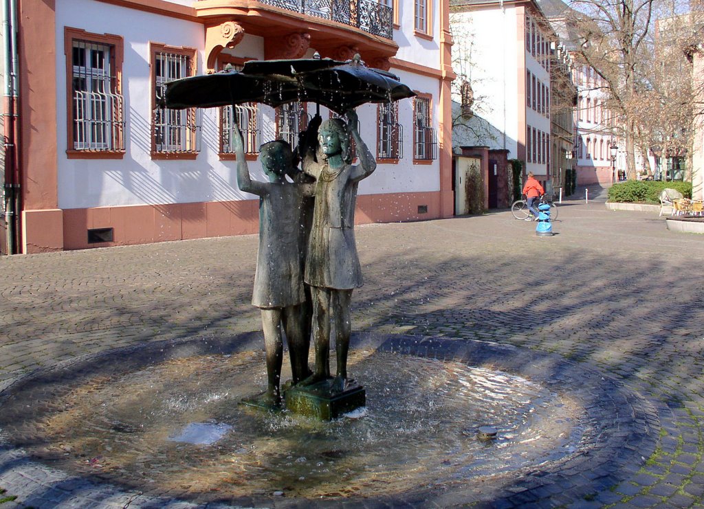 Statue, Ballplatz, Mainz, Майнц