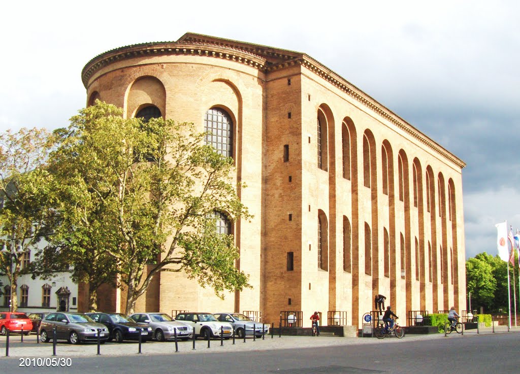 Konstantin Basilika, a Roman Monument - one of the UNESCO Heritage sites in Trier, Germany, Трир