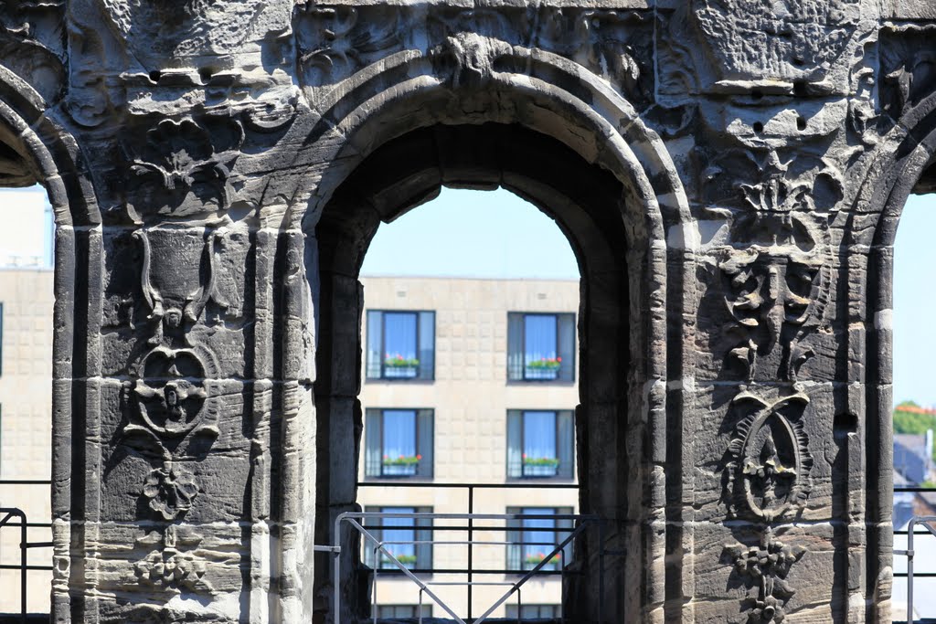 Porta Nigra, Germanisch durchdringt Römisch ;-), Трир