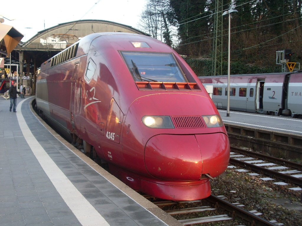 Thalys TGV 2x (Foto Laurens de Groot), Аахен