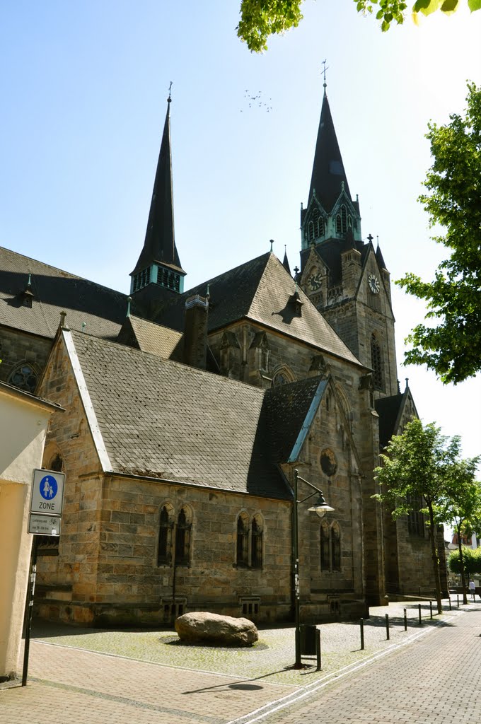 Marienkirche in Ahlen Juni 2010, Ален