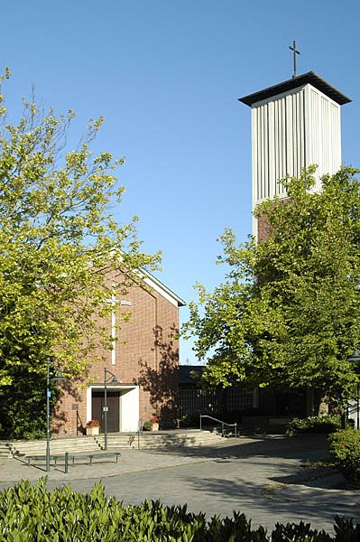 Ahlen, Pauluskirche / evangelische Kirche in der Bismarckstraße, Ален