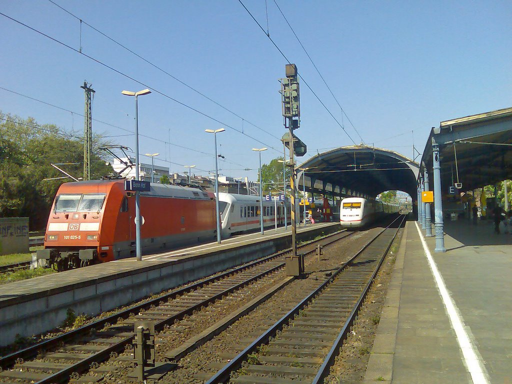 Bonn Hauptbahnhof Überblick, Бонн
