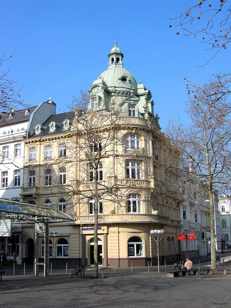 Residence of angle 1900 - Wohnsitz der Ecke von 1900 - Demeure dangle 1900, Бонн