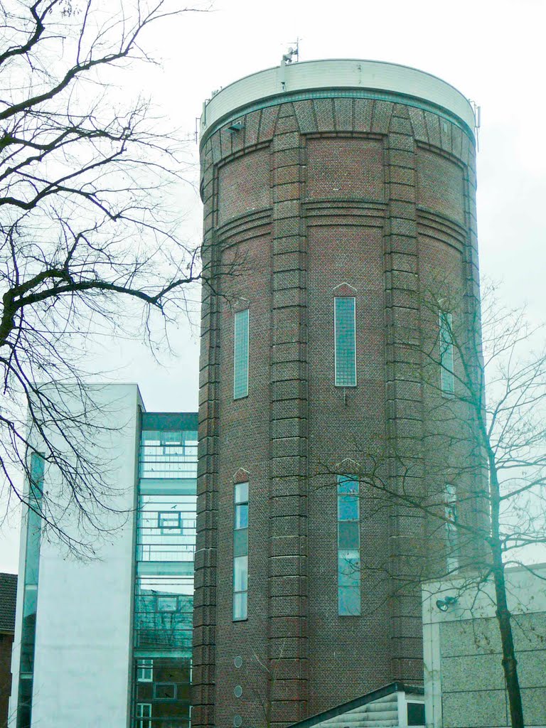 {©RH} ehemaliger Wasserturm in Bocholt, Бохольт