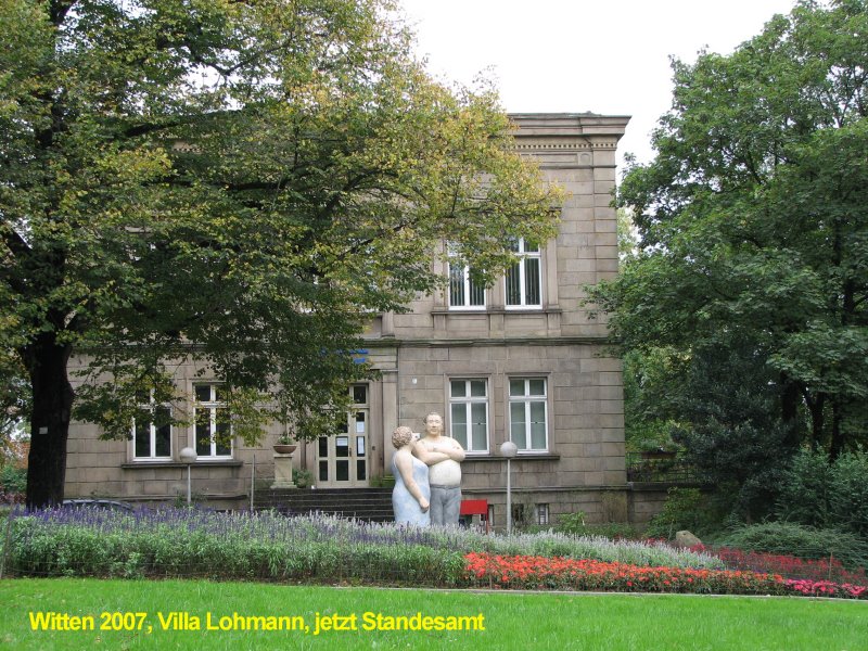 Witten: Villa Lohmann (ehemal.Standesamt), Виттен