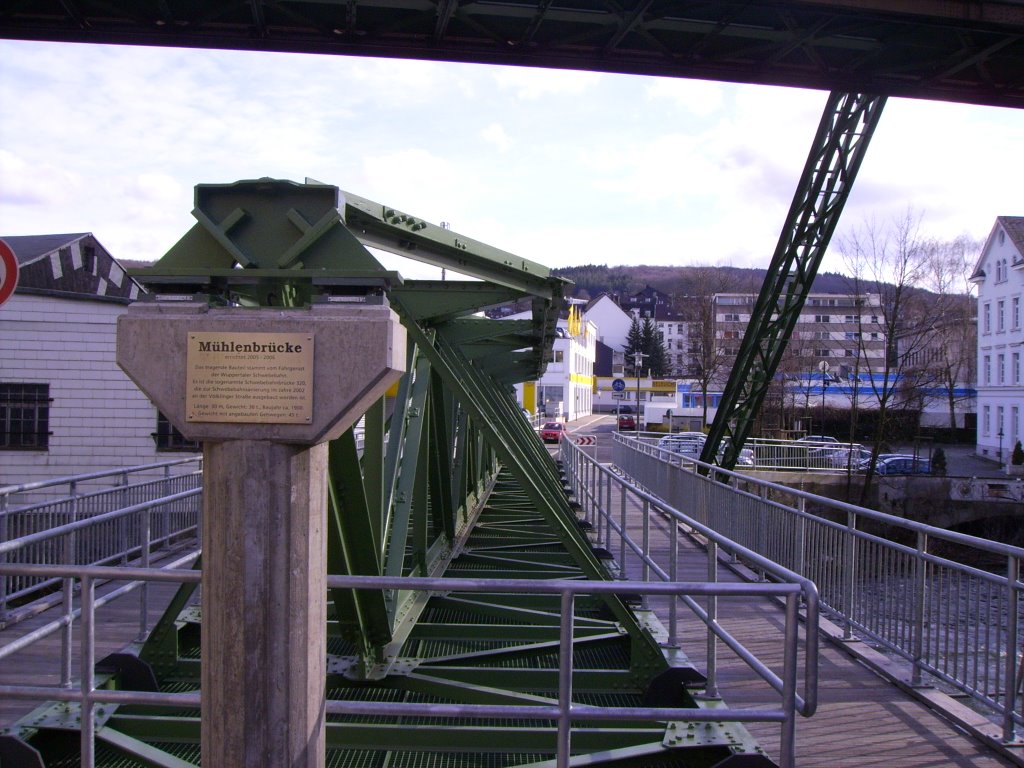Mühlenbrücke, Вупперталь
