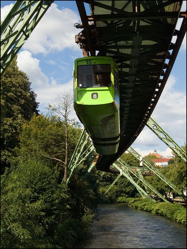 Monorail in Wuppertal, Вупперталь