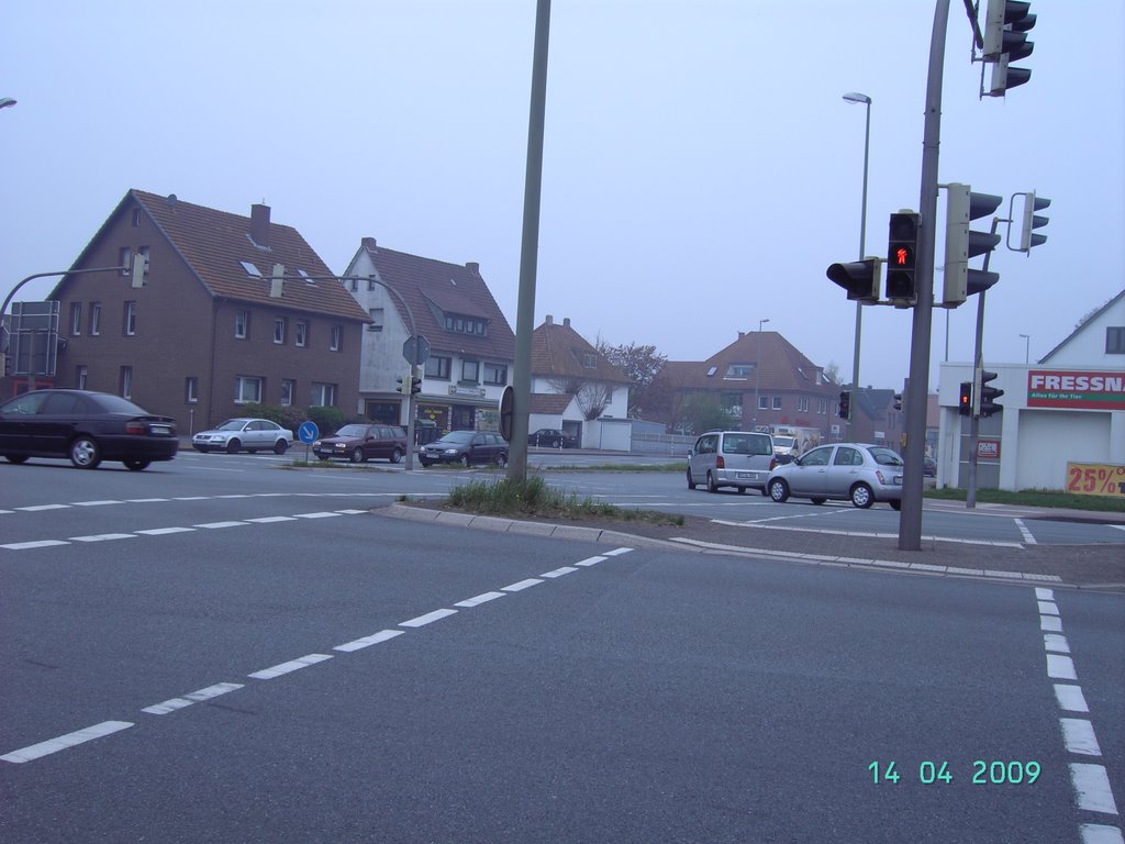Kreuzung B61 / Brockhäger Straße, Гутерсло