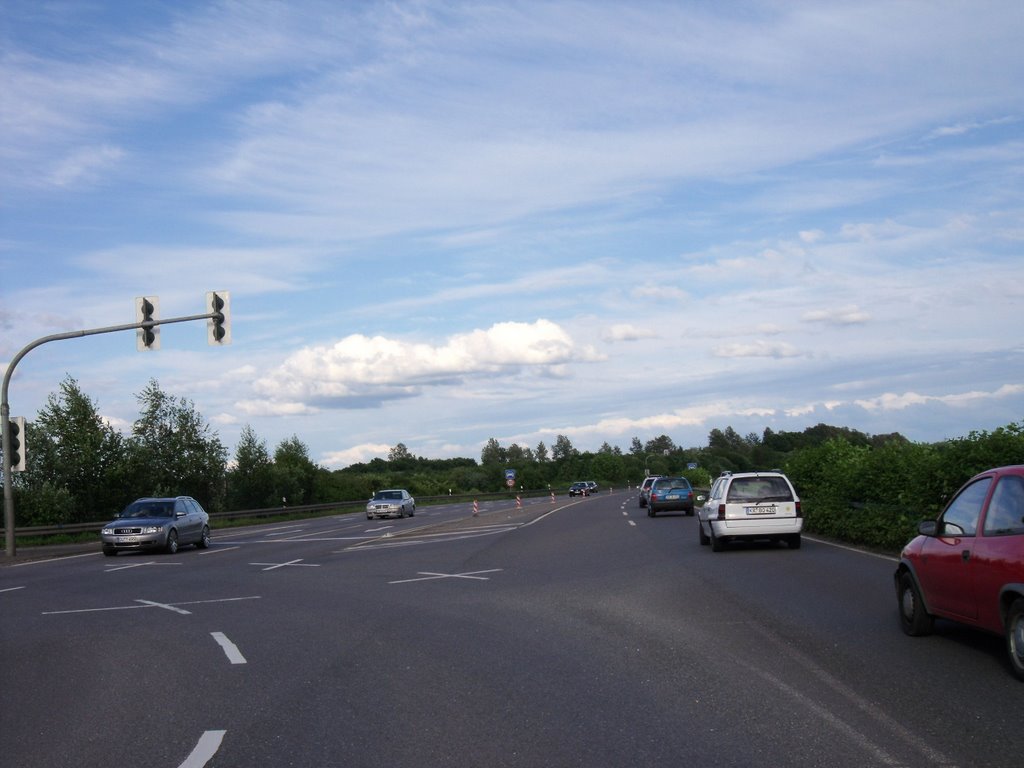 Auffahrt zur A59 von der B288 (FR D´dorf), Дойсбург