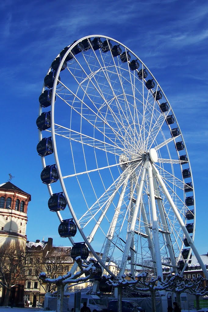 DE - Düsseldorf - Riesenrad / Ferris Wheel, Дюссельдорф