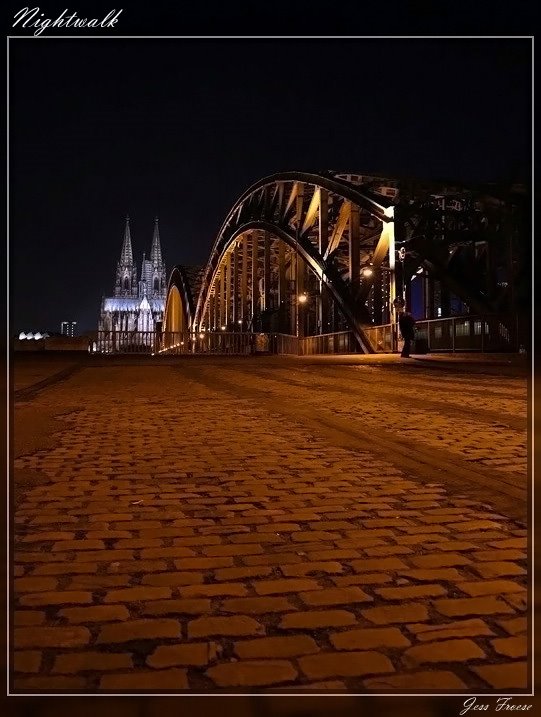 Dom und Hohenzollernbrücke Köln. / Cologne, Кёльн