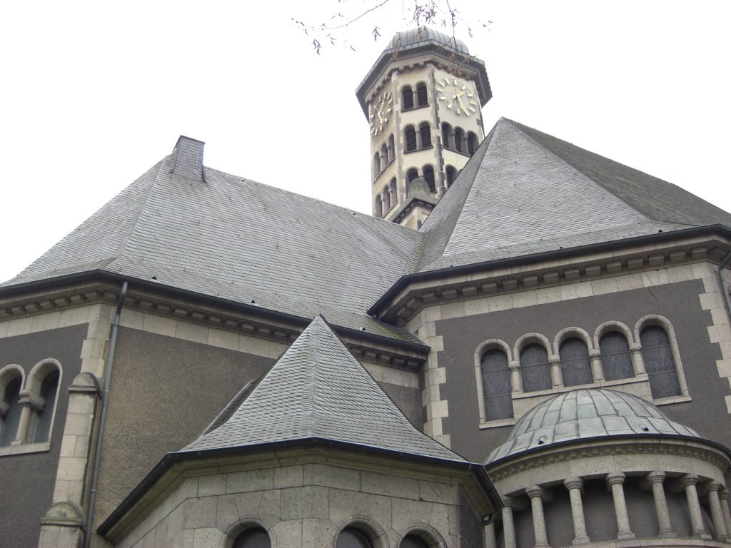 St.Heinrich in Krefeld Uerdingen (Blick nach SW), Крефельд
