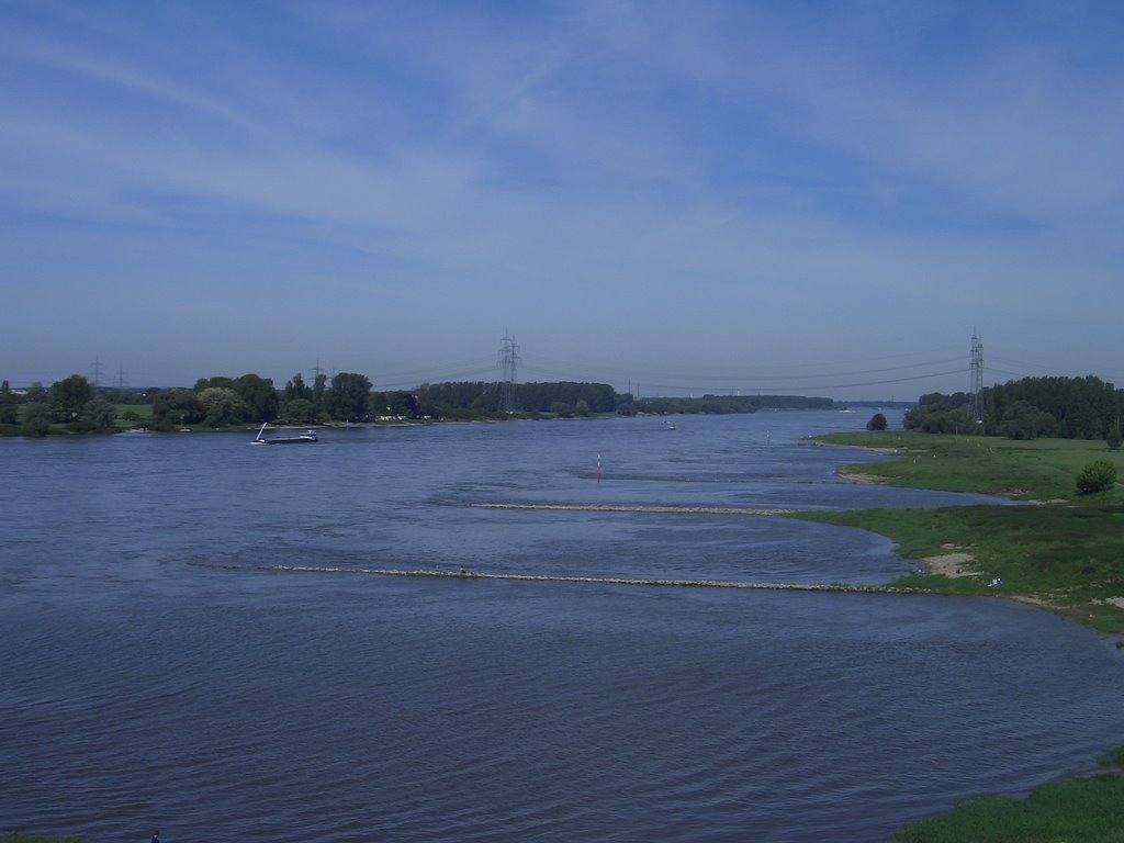 Blick von der Rheinbrücke Leverkusen (1818), Леверкузен