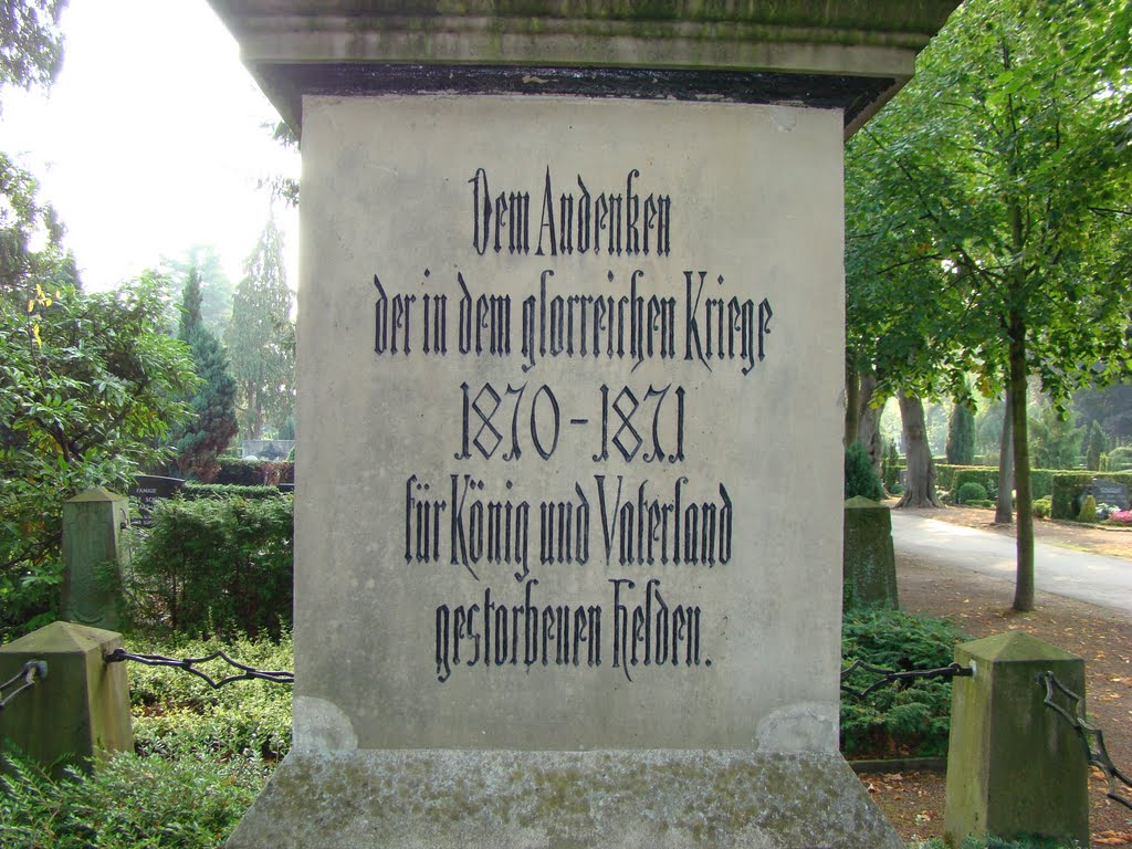 Lippstadt ( Kriegerdenkmal 1870/1871 ) August 2010, Липпштадт
