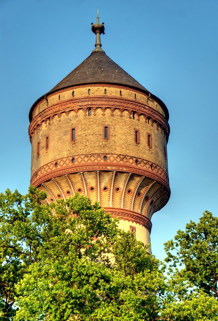 Der Lippstädter Wasserturm ... mal wieder :-), Липпштадт
