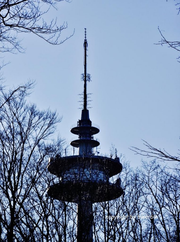 Radio tower Schwerte detail view, Люденсхейд