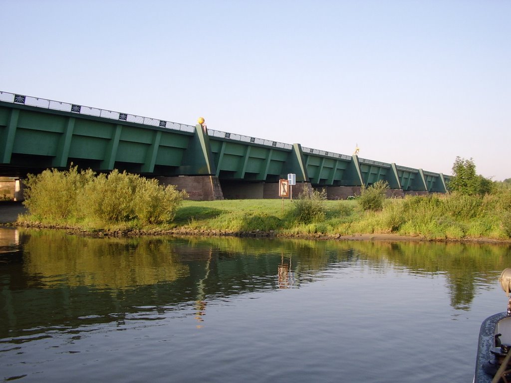 neue Kanalüberführung (Weserkreuz), Минден