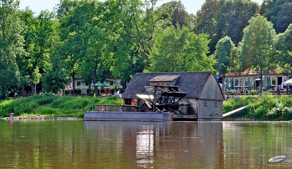 Schiffmühle an der Weser – Minden - (C) by Salinos_de NW, Минден