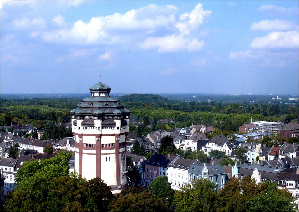 Wasserturm - Blick vom Bethesda-Krankenhaus, Монхенгладбах