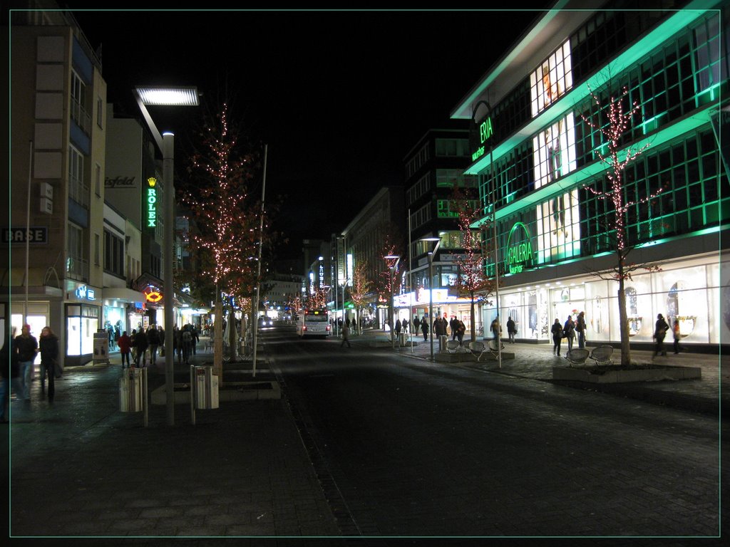 Hindenburgstr. in Weihnachtsstimmung (2008), Монхенгладбах