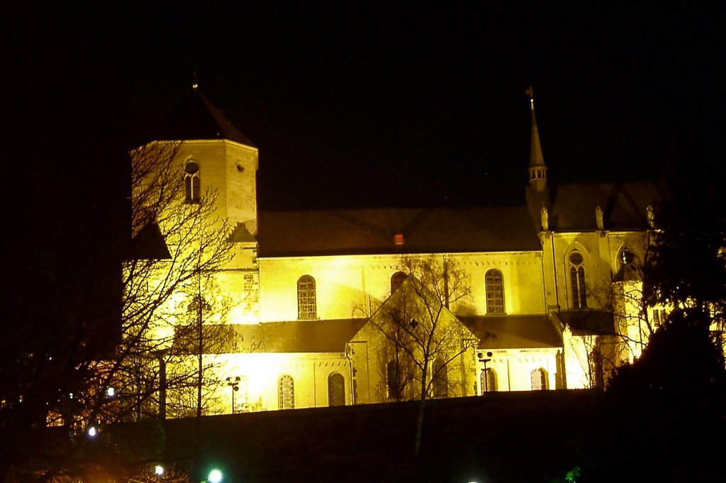 Das Münster bei Nacht, Монхенгладбах