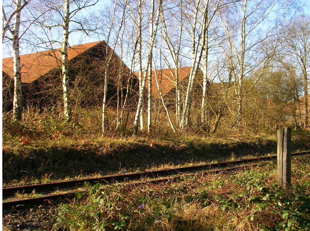 Old tracks and buildings, Монхенгладбах