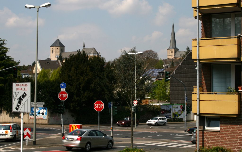 Mönchengladbach, view to NW, Монхенгладбах