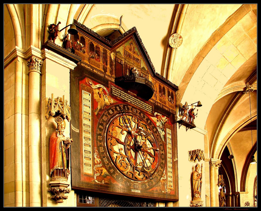 Katedra Świętego Pawła w Monastyrze - zegar astronomiczny z 1541, Мюнстер