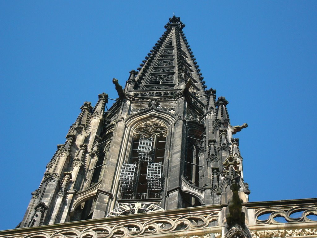 Die Ketzerkäfige im Turm der Lambertikirche, Мюнстер