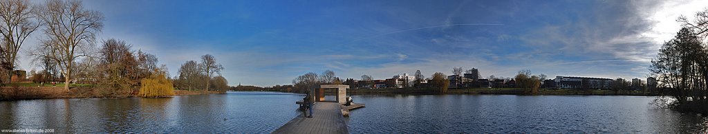 Aasee-Panorama, Münster, Germany, Мюнстер
